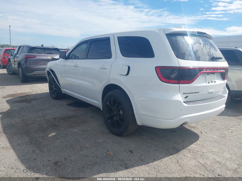 Vin: 1c4rdjdg6lc382143, lot: 46702147, dodge durango gt awd 20203