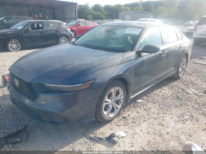 2025 Honda Accord Lx, Storm Damage, IAAI, VIN 1HGCY1F25SA031151 — photo 2