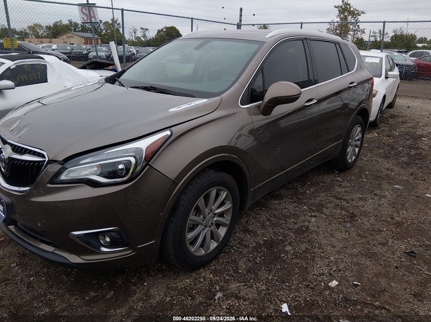 Vin: lrbfx2sa5kd006135, lot: 46702162, buick envision awd essence 20192
