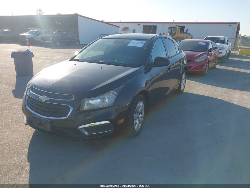 Vin: 1g1pc5sg0g7202893, lot: 46702175, chevrolet cruze limited ls 20162