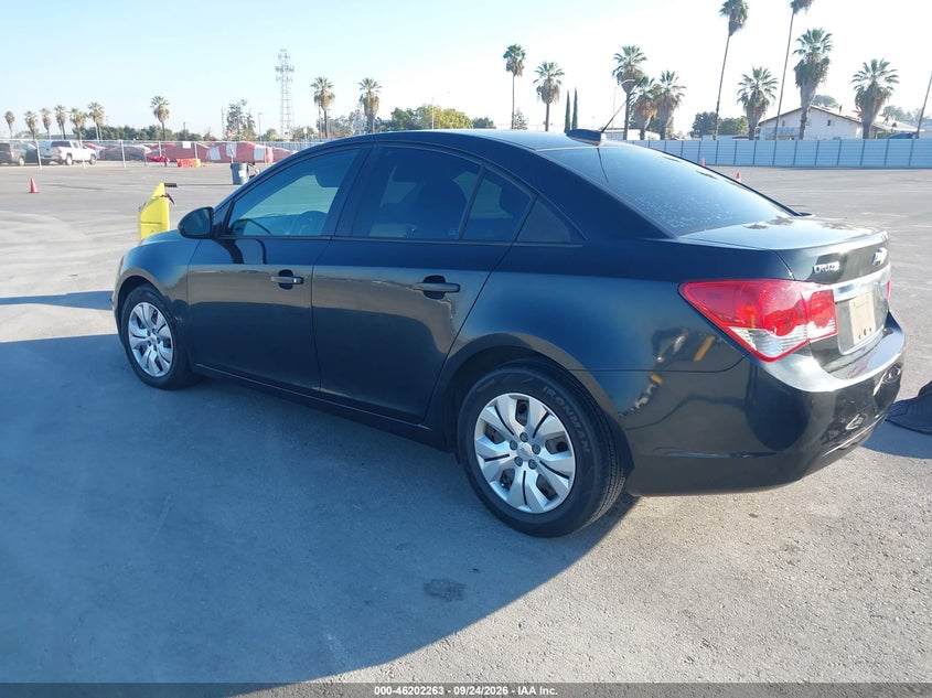 Vin: 1g1pc5sg0g7202893, lot: 46702175, chevrolet cruze limited ls 20163
