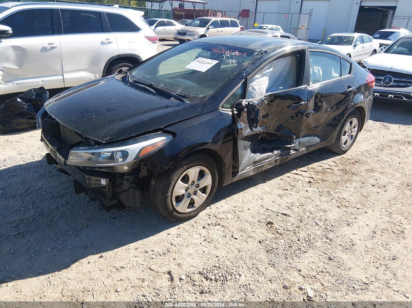 Vin: 3kpfk4a74je271479, lot: 46702176, kia forte lx 20182