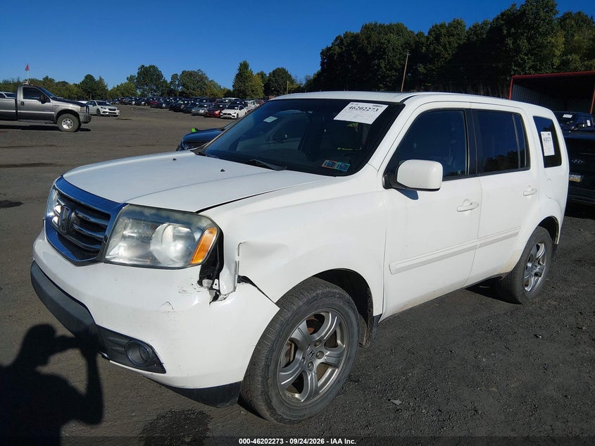 Vin: 5fnyf4h6xcb037712, lot: 46702185, honda pilot ex-l 20122
