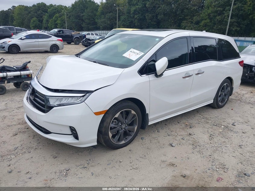 Vin: 5fnrl6h99rb043402, lot: 46702199, honda odyssey elite 20242