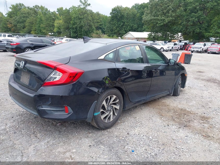 Vin: 19xfc2f74he003942, lot: 46702200, honda civic ex 20174