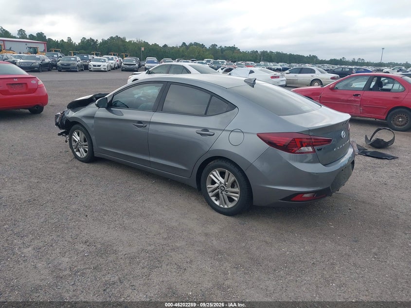 Vin: 5npd84lf1kh465099, lot: 46702201, hyundai elantra sel 20193