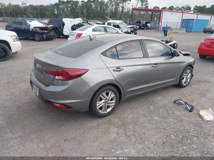 Vin: 5npd84lf1kh465099, lot: 46702201, hyundai elantra sel 20194