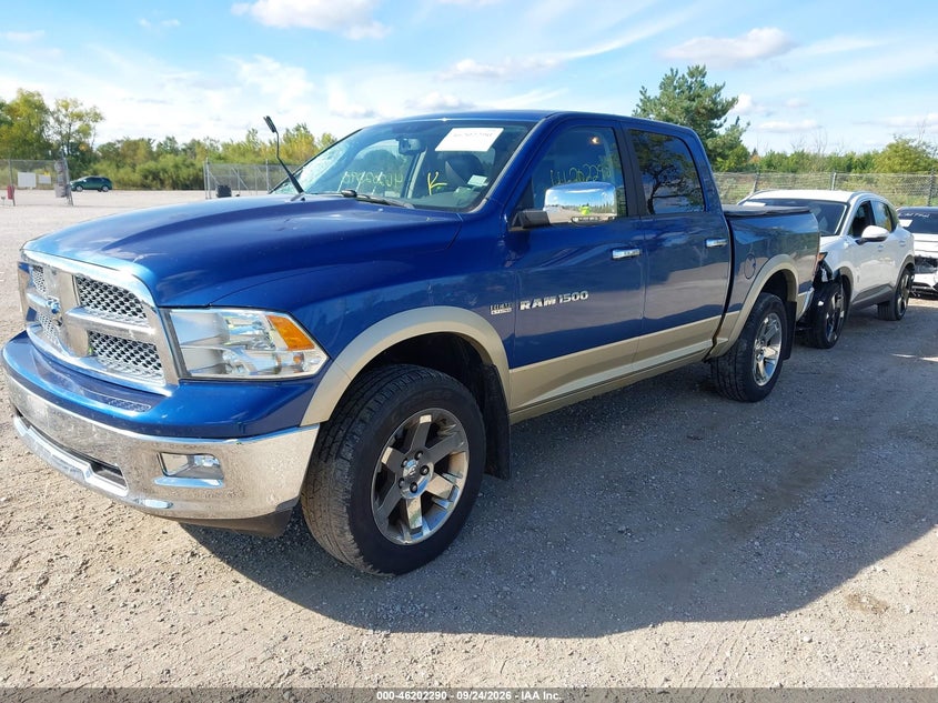 Vin: 1d7rv1ct9bs507528, lot: 46702202, ram 1500 laramie 20112