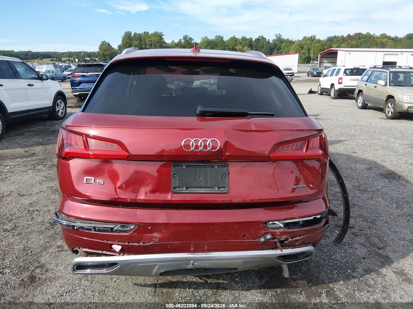 AUDI Q5 2020 VIN WA1ANAFY0L2060677