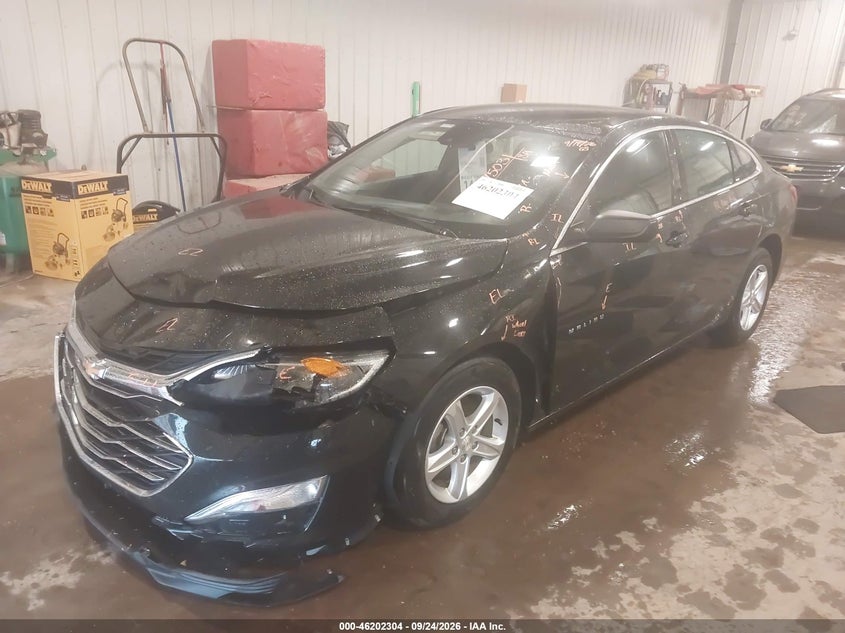 Vin: 1g1zb5st0pf248920, lot: 46702216, chevrolet malibu fwd ls 20232