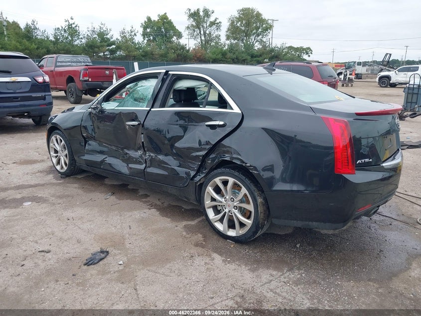 Vin: 1g6aj5sx0e0192992, lot: 46702278, cadillac ats performance awd 20143