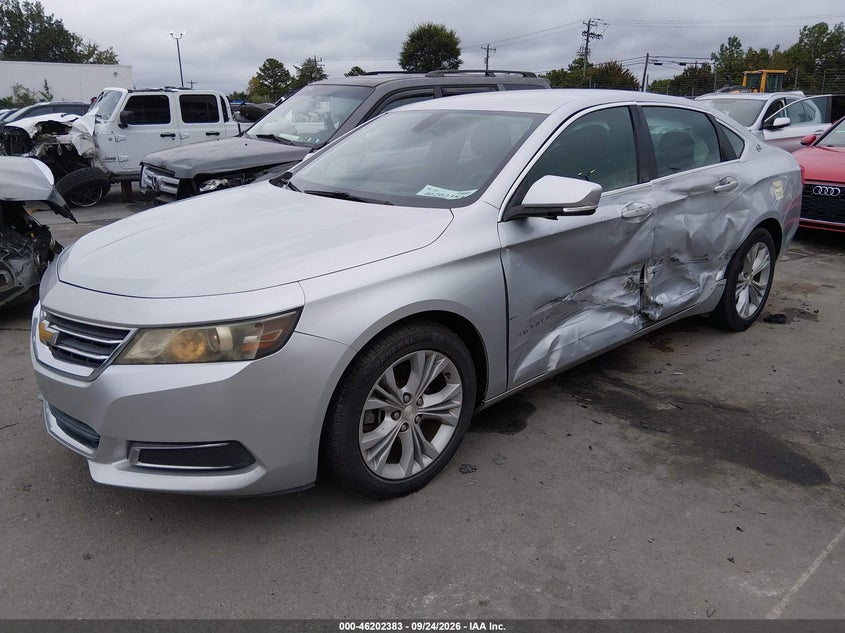 Vin: 2g1125s32e9225528, lot: 46702295, chevrolet impala 2lt 20142