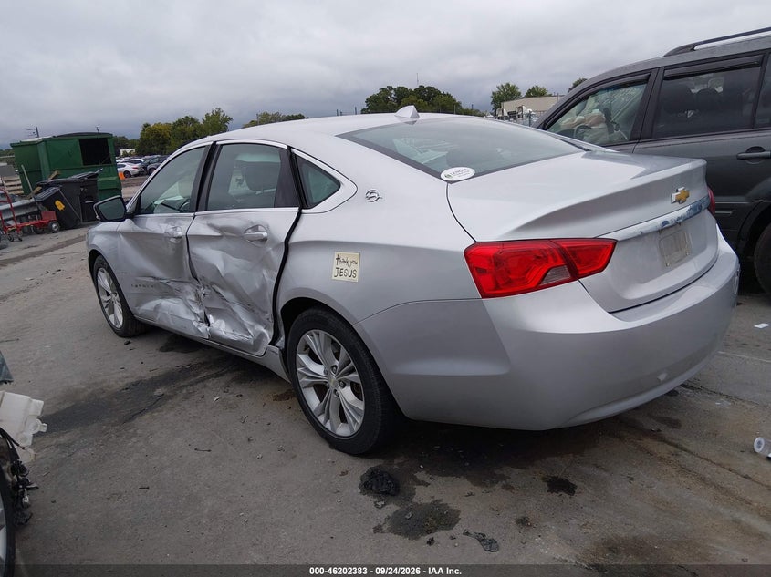 Vin: 2g1125s32e9225528, lot: 46702295, chevrolet impala 2lt 20143