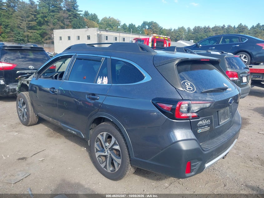 Vin: 4s4btanc0n3229921, lot: 46702299, subaru outback limited 20223