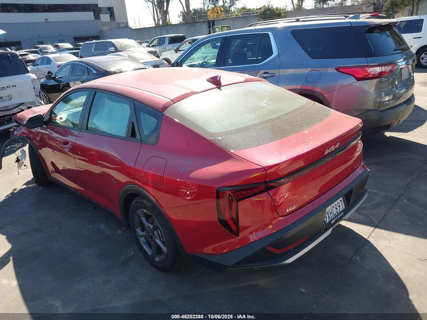 KIA K4 2025 VIN 3KPFT4DE2SE253071