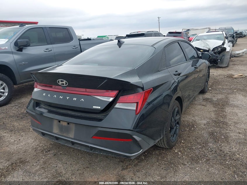 Vin: kmhlm4dj2tu192851, lot: 46702301, hyundai elantra hybrid sel sport 20264