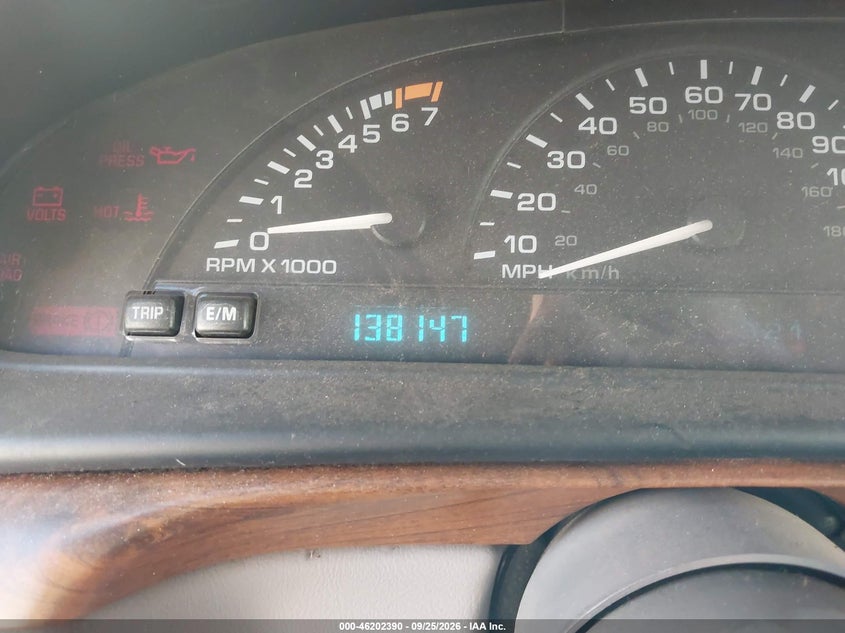 OLDSMOBILE 88 1998 VIN 1G3HN52K5W4838204