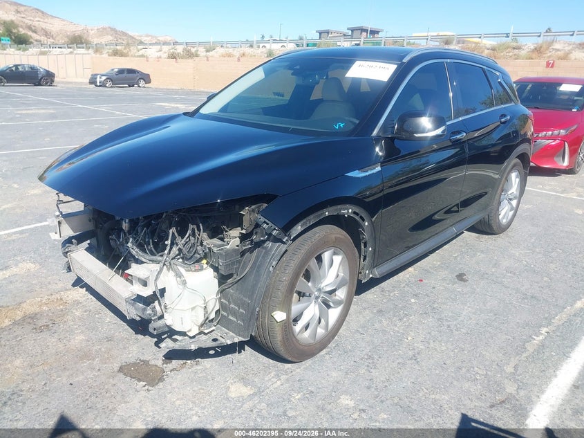 Vin: 3pcaj5ba4mf110299, lot: 46702307, infiniti qx50 luxe 20212
