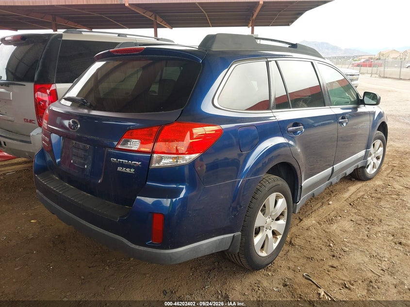 Vin: 4s4brbgc3b3332800, lot: 46702314, subaru outback 2.5i premium 20114