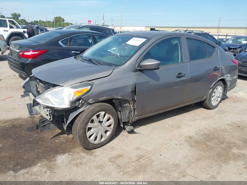 Vin: 3n1cn7apxgl877730, lot: 46702333, nissan versa s plus 20162