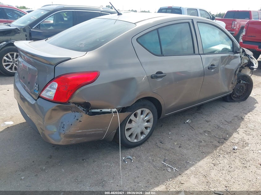Vin: 3n1cn7apxgl877730, lot: 46702333, nissan versa s plus 20164