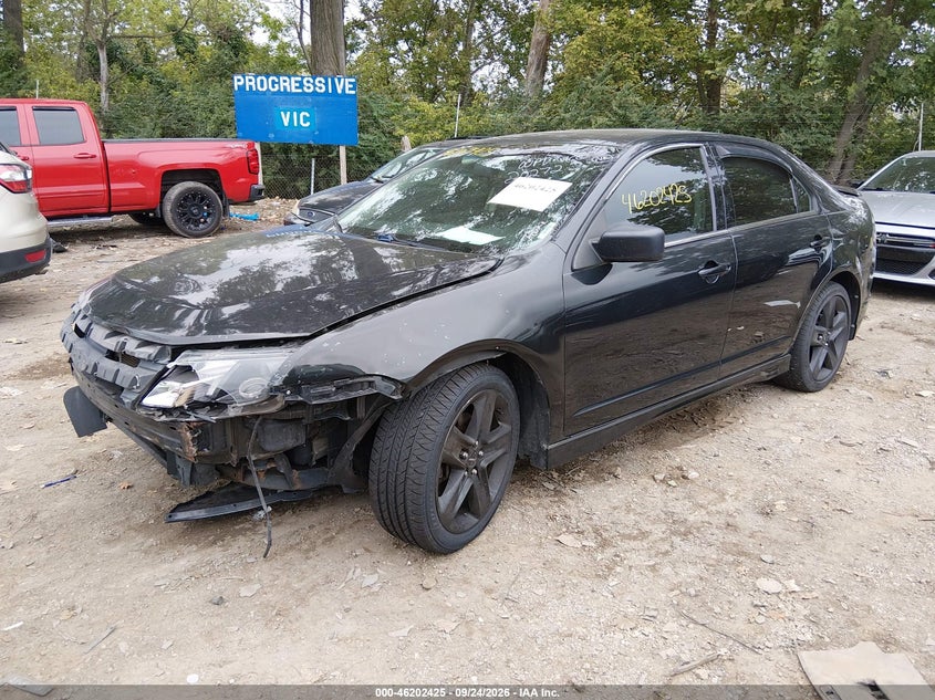Vin: 3fahp0kc9ar202722, lot: 46702337, ford fusion sport 20102