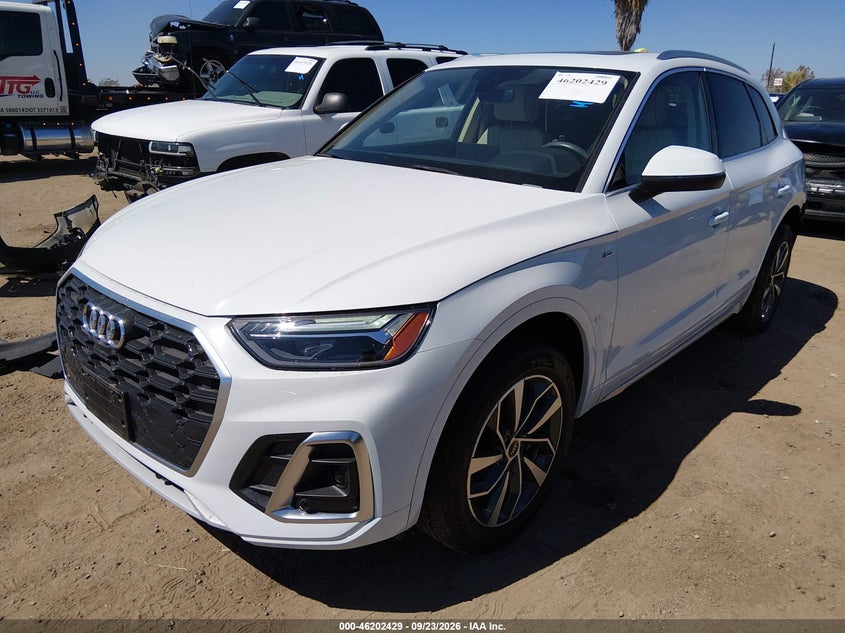 Vin: wa1eaafy0p2193880, lot: 46702341, audi q5 premium plus 45 tfsi s line quattro 20232