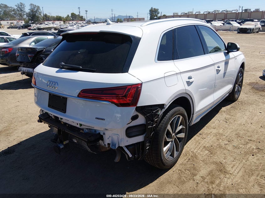 Vin: wa1eaafy0p2193880, lot: 46702341, audi q5 premium plus 45 tfsi s line quattro 20234
