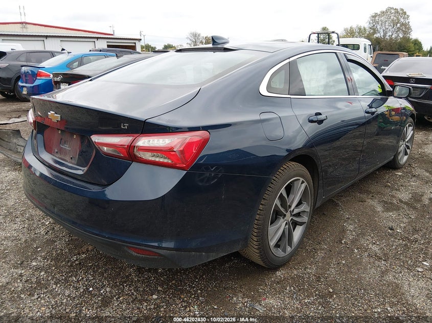 Vin: 1g1zd5st5nf142678, lot: 46702342, chevrolet malibu fwd lt 20224