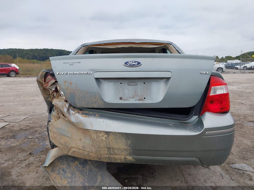 FORD FIVE HUNDRED 2006 VIN 1FAFP24136G126296