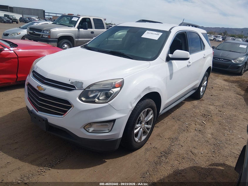 Vin: 2gnalcek5g6134857, lot: 46702352, chevrolet equinox lt 20162