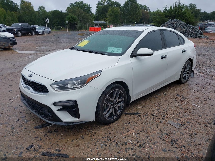 Vin: 3kpf34ad3ke071908, lot: 46702365, kia fuerte s 20192