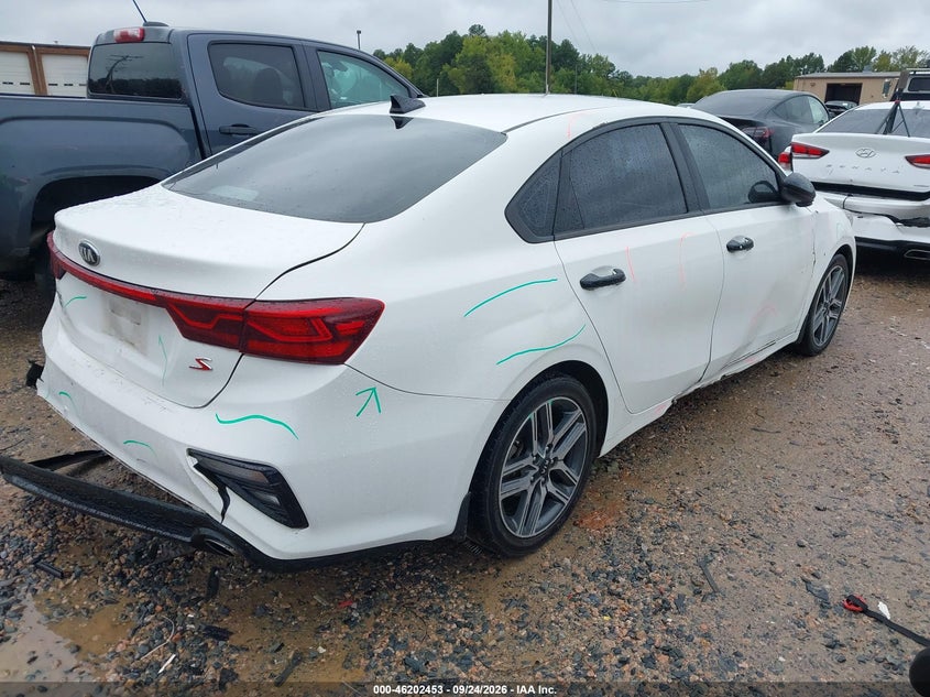 Vin: 3kpf34ad3ke071908, lot: 46702365, kia fuerte s 20194