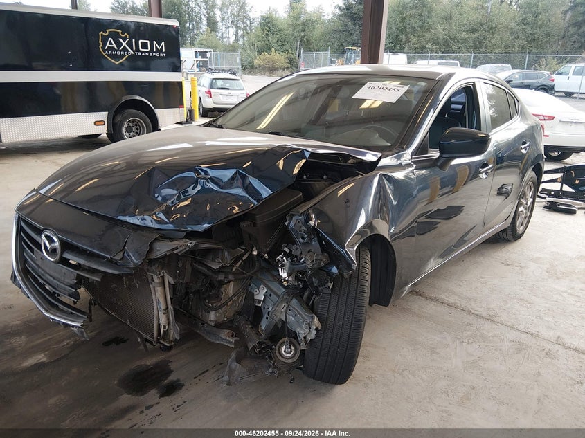 Vin: jm1bm1w79f1226256, lot: 46702367, mazda mazda3 i grand touring 20152