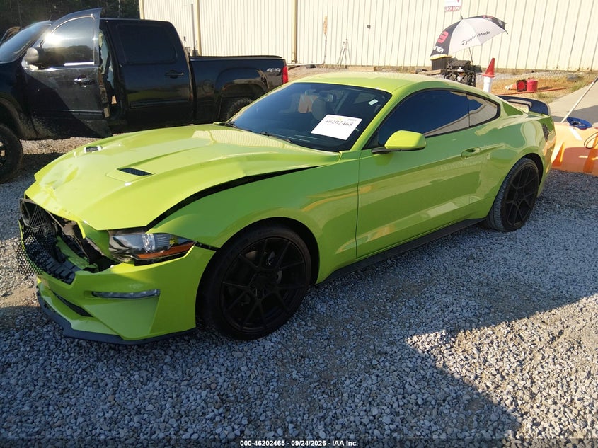 Vin: 1fa6p8th4l5100377, lot: 46702377, ford mustang ecoboost fastback/ecoboost premium fastback 20202