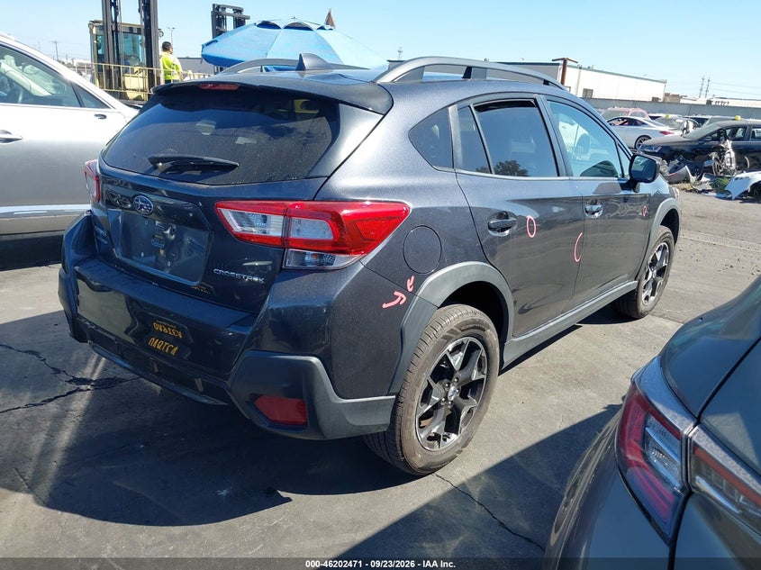 Vin: jf2gtabc5jh225683, lot: 46702383, subaru crosstrek 2.0i premium 20184