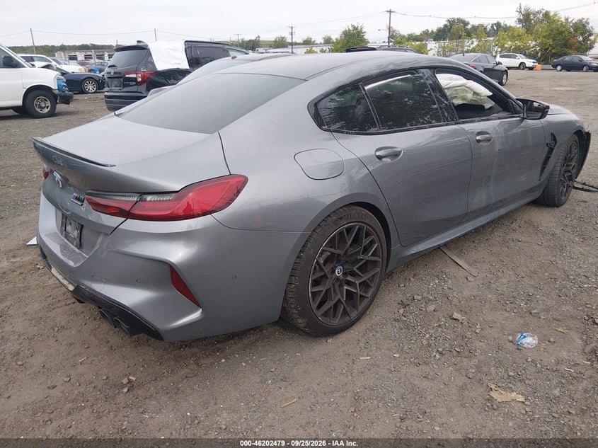 Vin: wbsgv0c0xpcl62348, lot: 46702391, bmw m8 gran coupe competition 20234