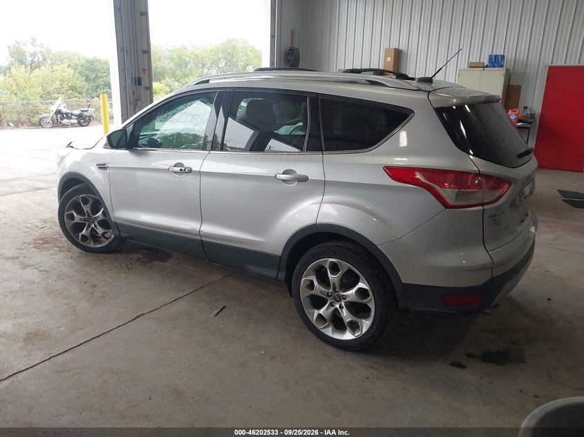 Vin: 1fmcu9jx4eub77910, lot: 46702445, ford escape titanium 20143
