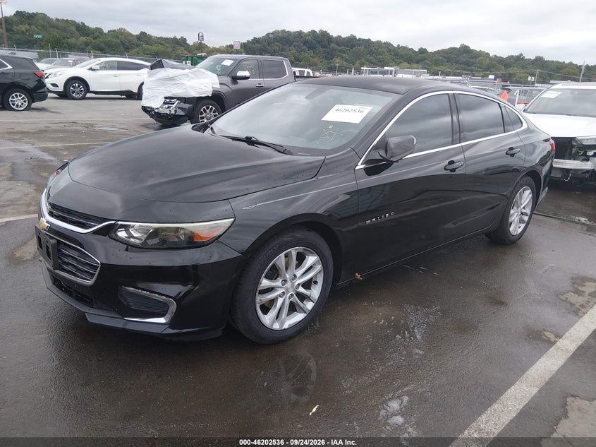Vin: 1g1ze5st0gf181985, lot: 46702448, chevrolet malibu lt 20162