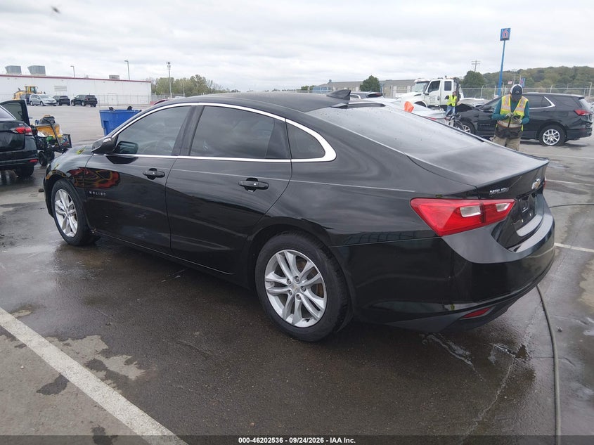 Vin: 1g1ze5st0gf181985, lot: 46702448, chevrolet malibu lt 20163