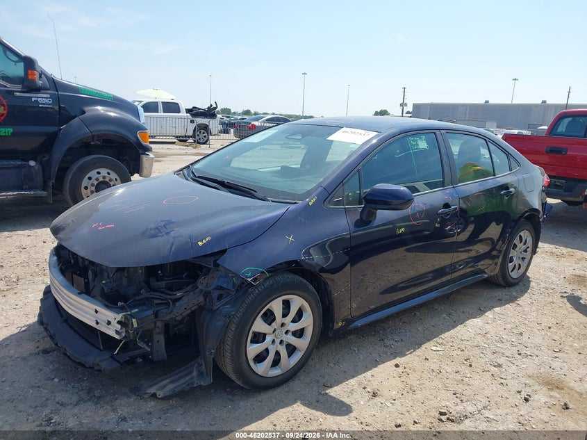 Vin: 5yfb4mde6pp072282, lot: 46702449, toyota corolla le 20232