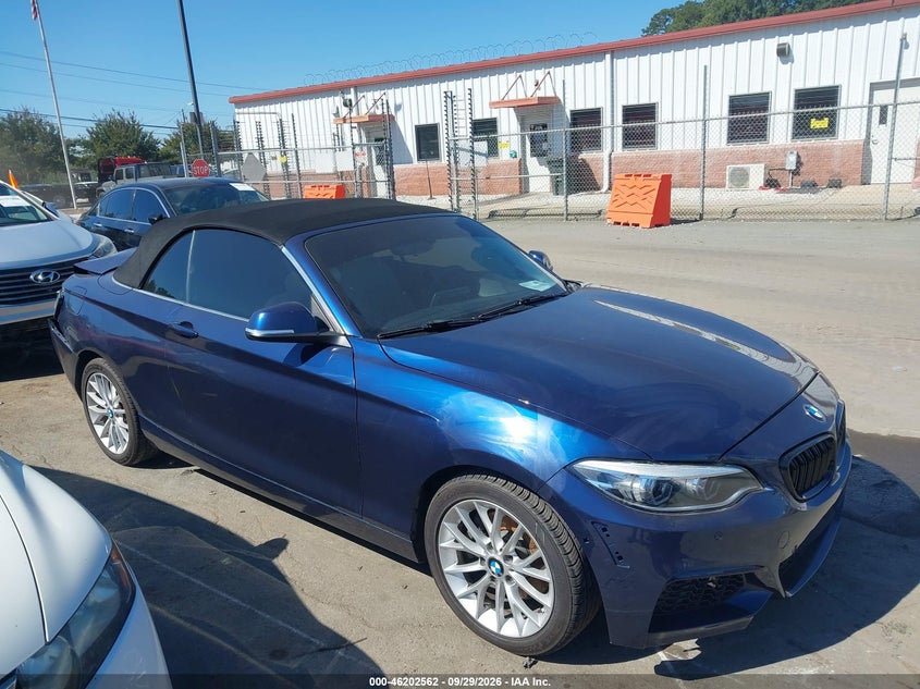 BMW 228I 2016 VIN WBA1L9C50GV324969
