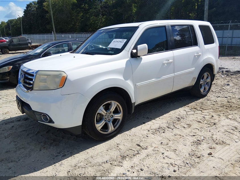 2012 Honda Pilot, Удар ззаду, IAAI, VIN 5FNYF3H59CB014701 — фото 2