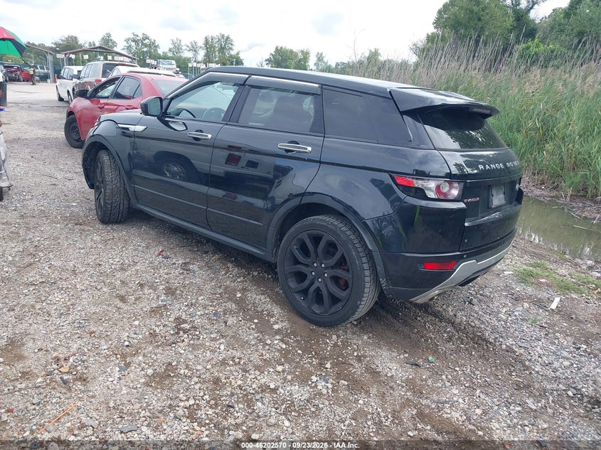 Vin: salvt2bg3fh076575, lot: 46702482, land rover range rover evoque dynamic 20153