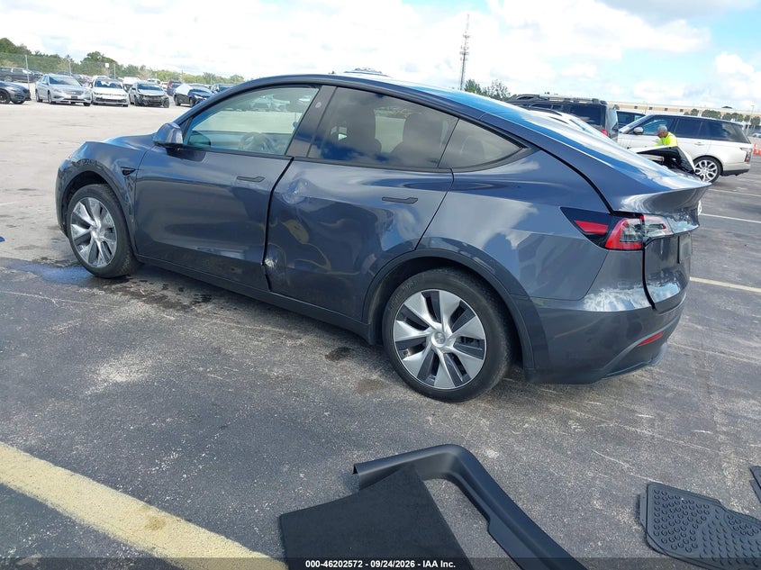 Vin: 7saygded9pf946744, lot: 46702484, tesla model y rwd 20233