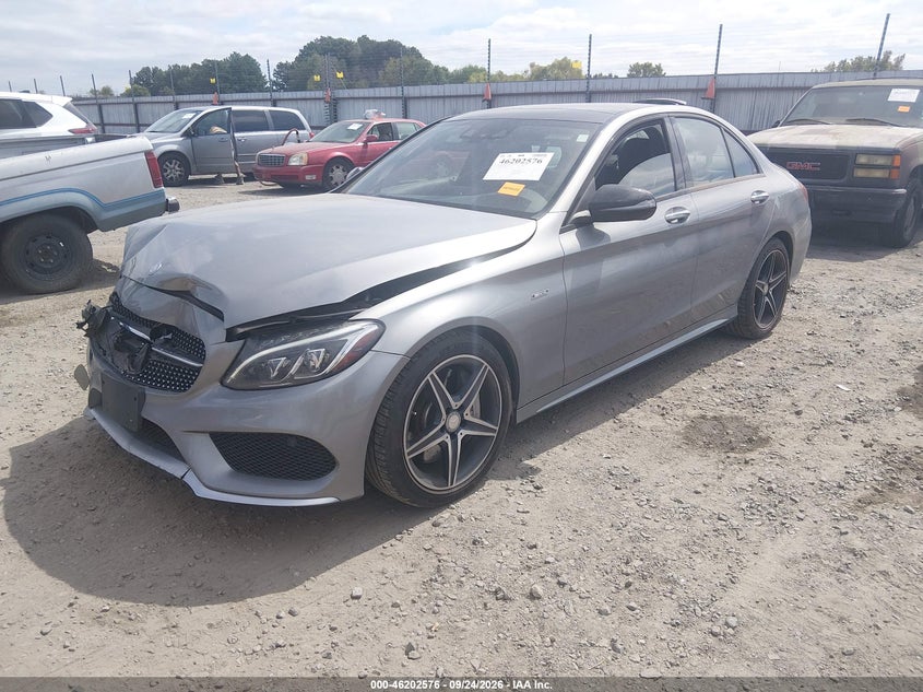 Vin: 55swf6eb0gu124186, lot: 46702488, mercedes-benz c 450 amg 4matic 20162