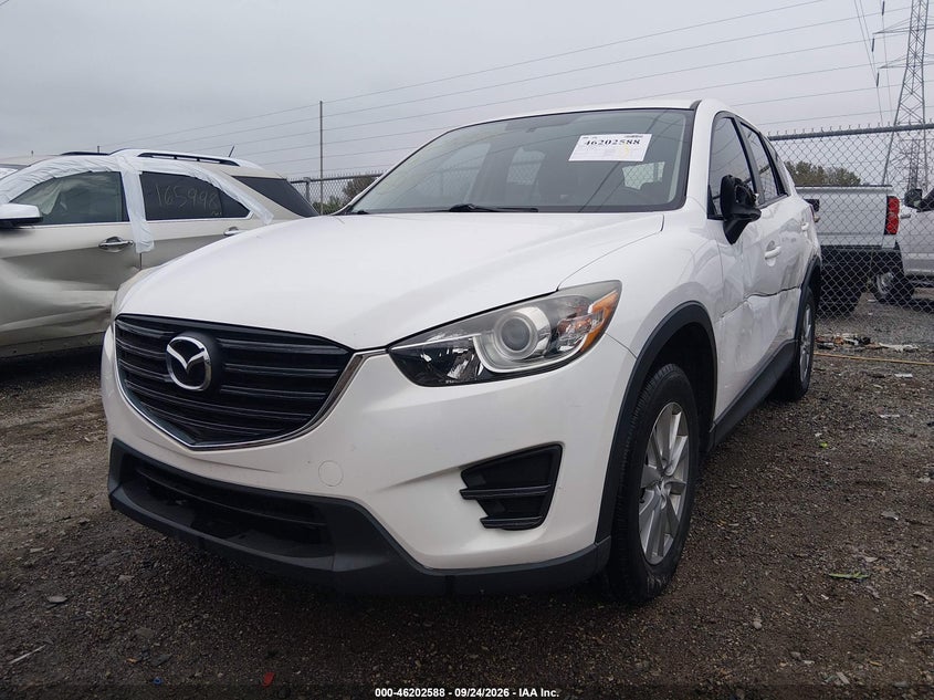 Vin: jm3ke4by5g0697431, lot: 46702499, mazda cx-5 sport 20162