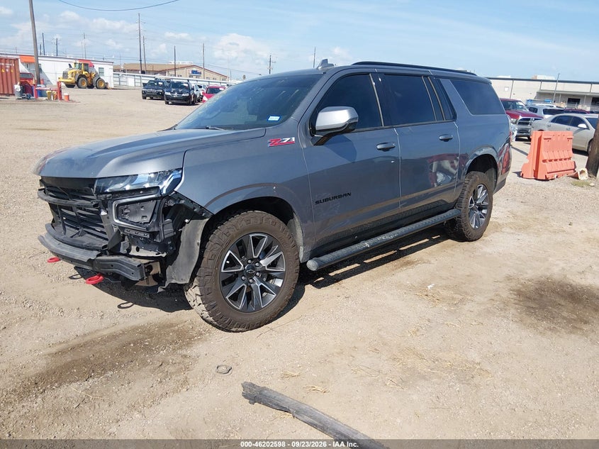 Vin: 1gnskdkdxnr195965, lot: 46702510, chevrolet suburban 4wd z71 20222