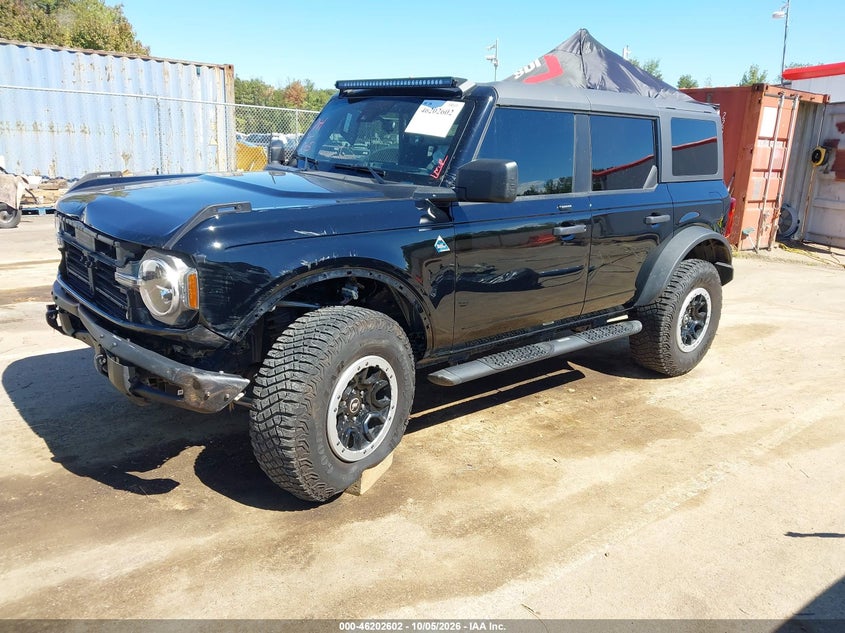 Vin: 1fmee5dp0plb96490, lot: 46702514, ford bronco black diamond 20232