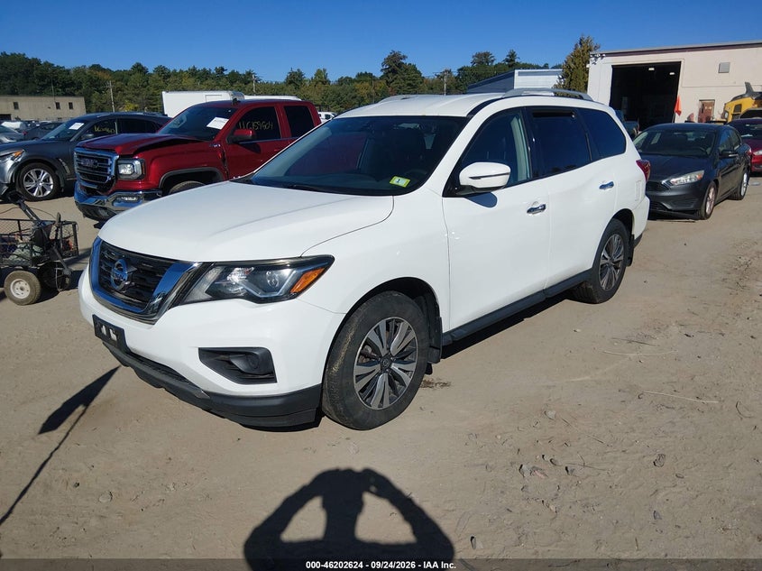 Vin: 5n1dr2mmxkc601980, lot: 46702536, nissan pathfinder s 20192